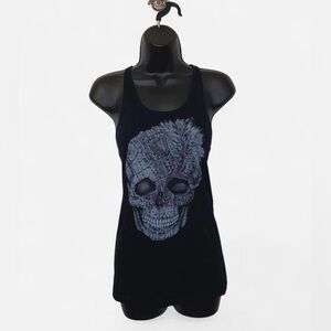 Vintage Alexander McQueen Skull Tank Top